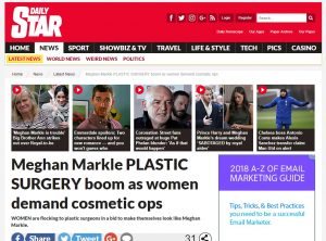 Meghan Markle PLASTIC SURGERY Boom As Women Demand Cosmetic Ops