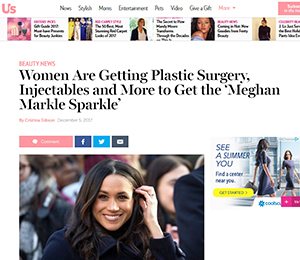 Women Are Getting Plastic Surgery, Injectables and More to Get the ‘Meghan Markle Sparkle’
